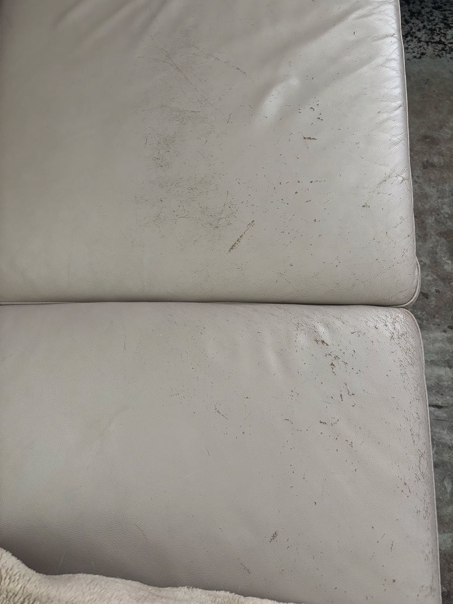 Sofas: Ecksofa Leder hellgrau  – D'occasion à Oberhasli par sab_f76q 3