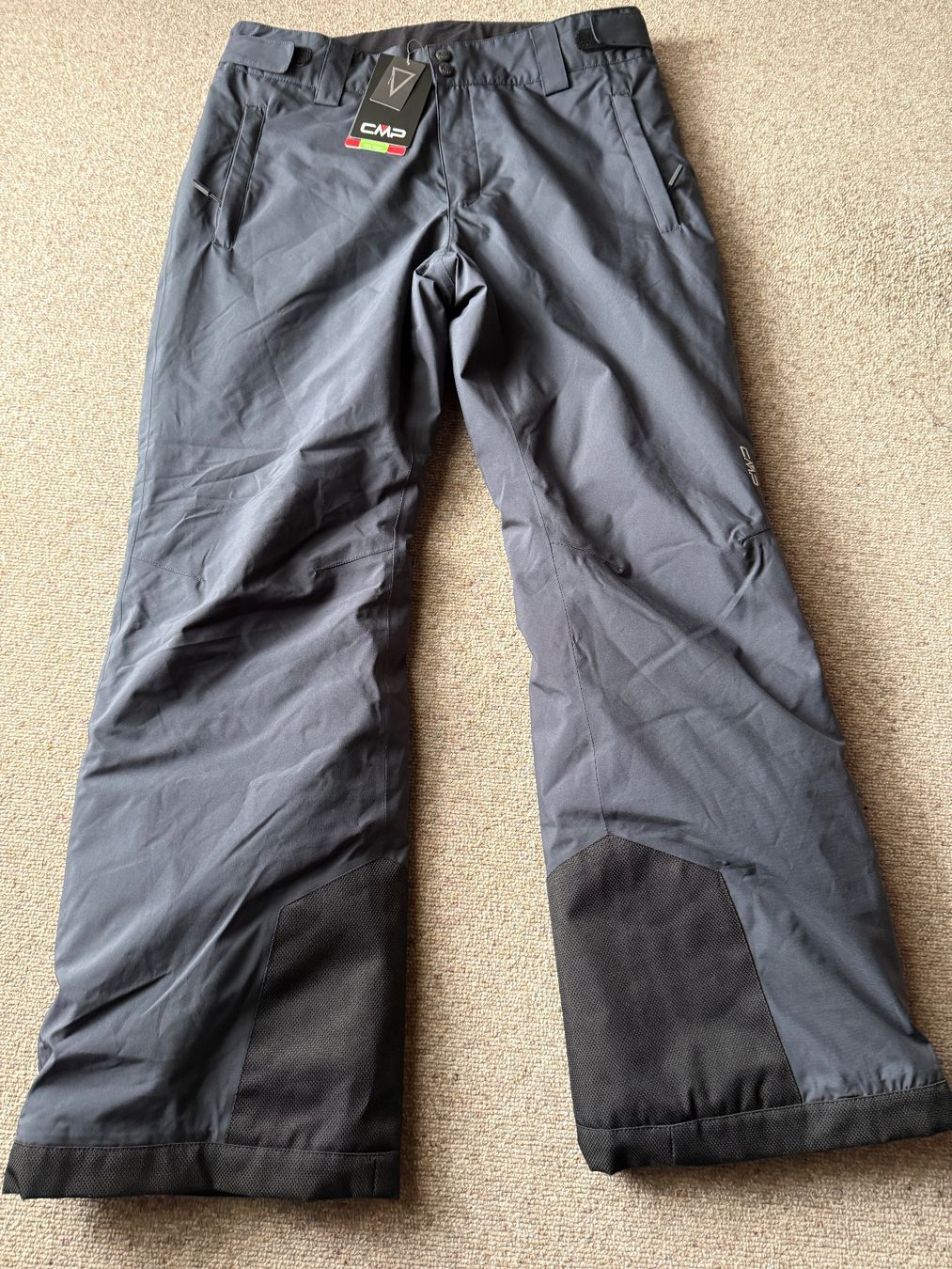 CMP Pantaloni: Neue CMP Ski Hose, waterproof, Herren, Gr. 52, anthrazit – Nuovo e nell'imballaggio originale da Thun venduto da dane_pao 4