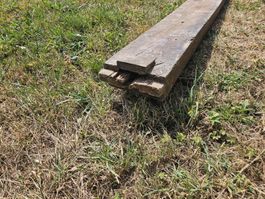 Eiche Altholzbalken von Webstuhl zu verkaufen