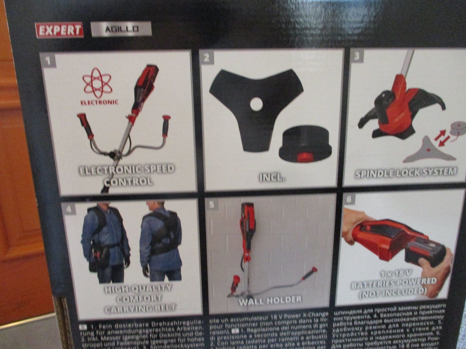 Einhell Tutti gli attrezzi: Einhell Akku-Sense Agillo 18/200 – Nuovo e nell'imballaggio originale da Liestal venduto da Disc-Point 2