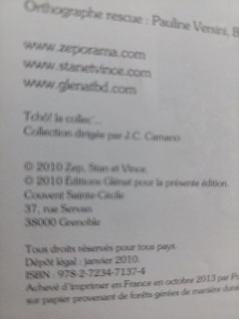 Fumetti: Zep / Les ChronoKids T.3 EO 2010 TBE – Usato da Genève venduto da Blu_BD 3