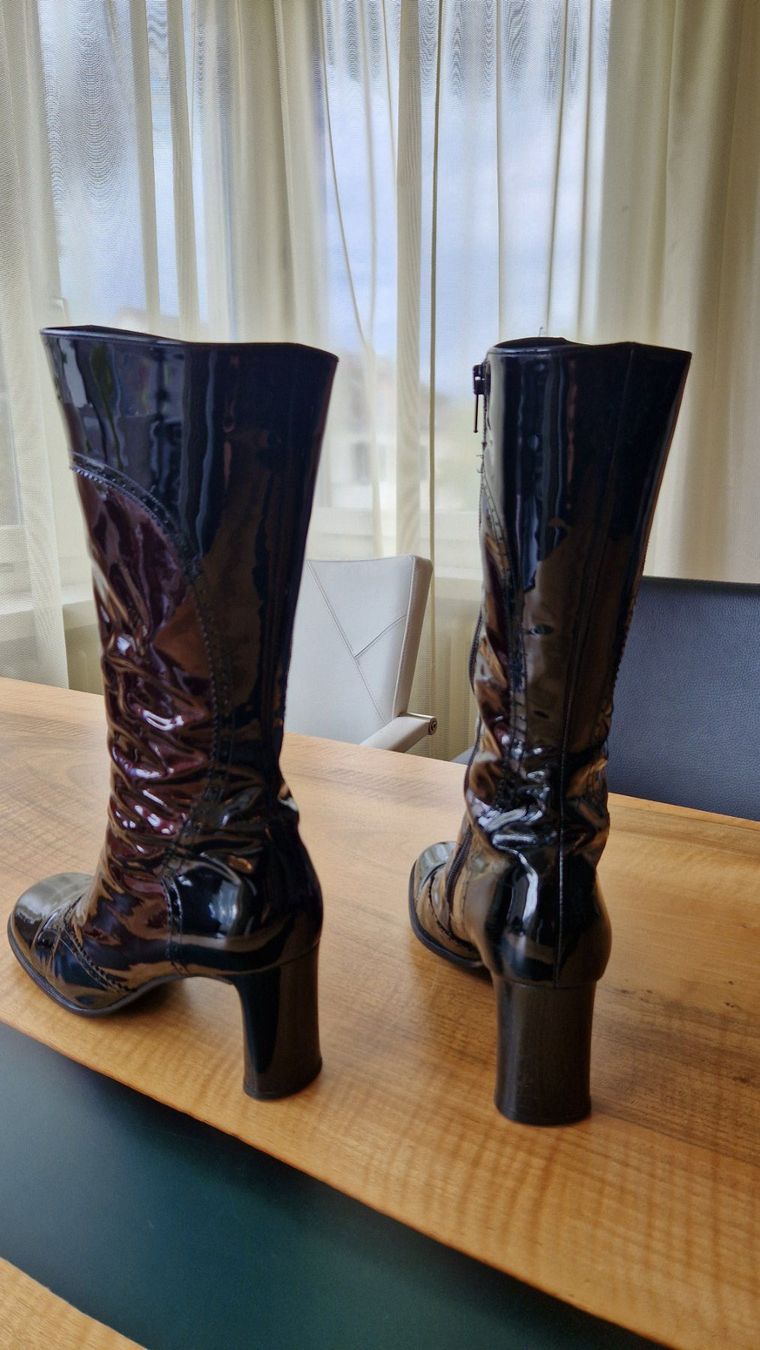 Gabor Scarpe da donna: Exklusive Lederstiefel Highheels – Usato da Zürich venduto da MatthiasBruetsch 1