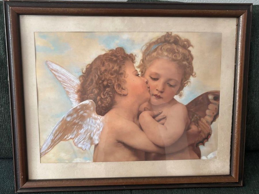 Foto & Immagini: Altes Engel-Bild – Difettoso da Basel venduto da NellyBotti