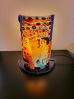 Magnifique lampe Gustav Klimt en verre soufflé de Murano