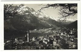 Alte AK St. Moritz Dorf und Bad Top Zustand! o 19.07.1930