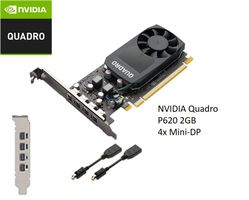 Nvidia Quadro P620 Grafikkarte 2GB GDDR5 Low oder High Profi