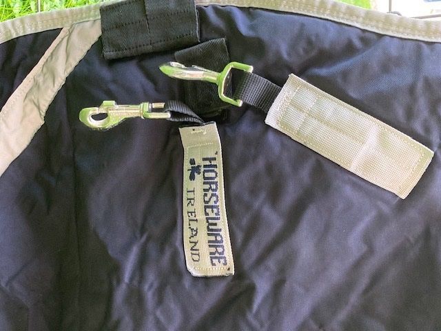 Decken: Pferdedecke Rambo 200 gr. (155 cm) – Gebraucht aus Unterlunkhofen von Schnueffelchen1 1