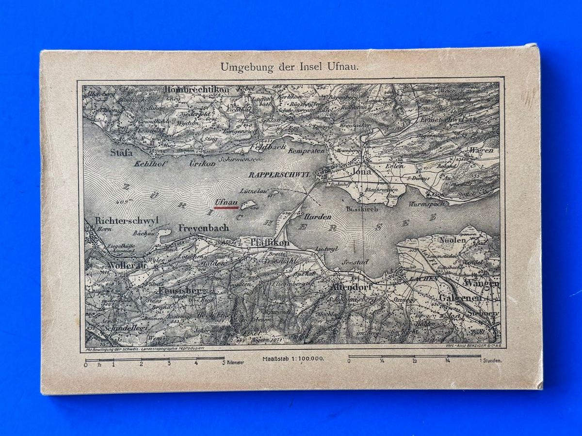 Libri: Geschichte der Insel Ufnau. ca 1910 – Usato da Adliswil venduto da buch_und_kunst 4