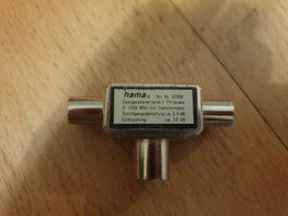 Hama Antennenverteiler 2-fach TV Verteiler