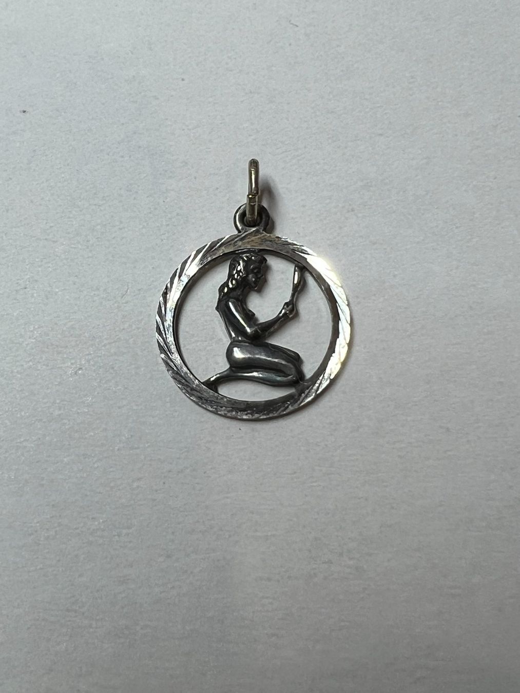 Anhänger: 925 Silber Anhänger Sternzeichen Jungfrau – Neu und originalverpackt aus Alpnach Dorf von MiKoMarkt