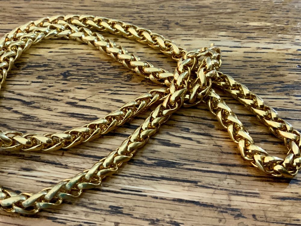 vintage-kette-gold-doubl-massiv-70-er-gebraucht-in-biglen-f-r-chf