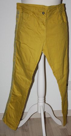 Hose Made Italy gelb Gr. XL NEU