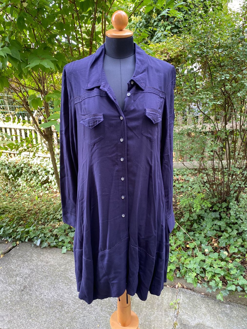 Girbaud Robes: Marithé + François Girbaud Hemdkleid (Dunkelblau) – D'occasion à Zürich par JDB_Vintage 1