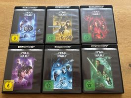 Star Wars Episode 1-6 4K UHD Bluray