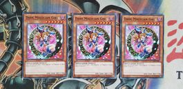 Yugioh 3x Dunkles Magier-Mädchen
