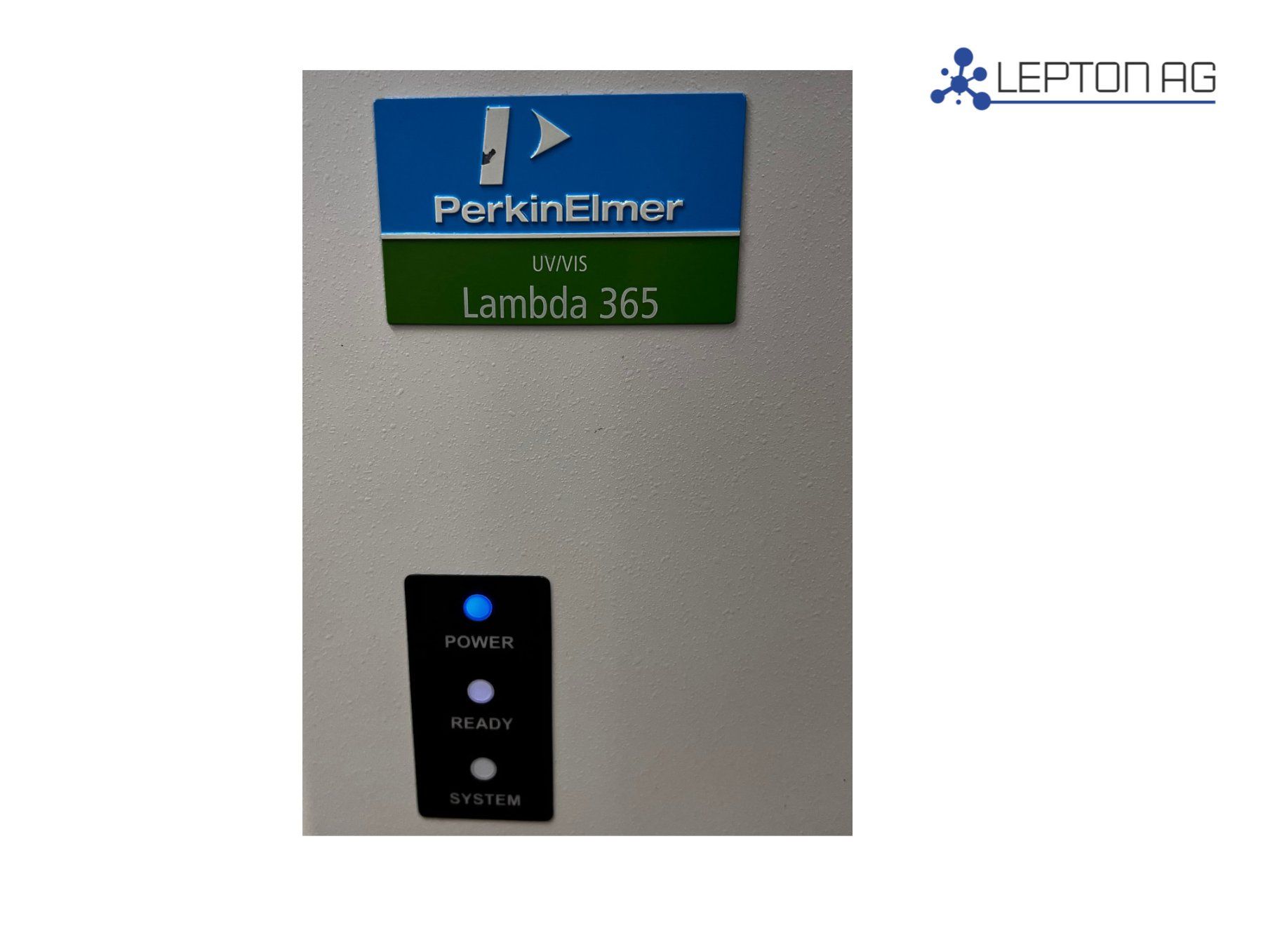 Accessori da laboratorio: Perkin Elmer LAMBDA 365 UV Vis Double Beam Spectrophotometer – Usato da Niederdorf venduto da LeptonAG_Labor 4