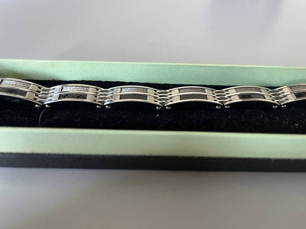 Bracciali & Braccialetti: Armband Männer - Stainless Steel – Usato da Basel venduto da Silenty9 2