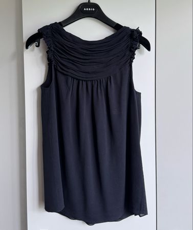 BURBERRY Navy Top Grösse 36