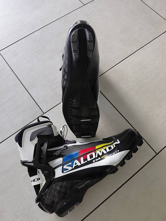 Salomon Sci: Langlaufskiset 196/160/43 – Nuovo (secondo la descrizione) da Siebnen venduto da rilie 3