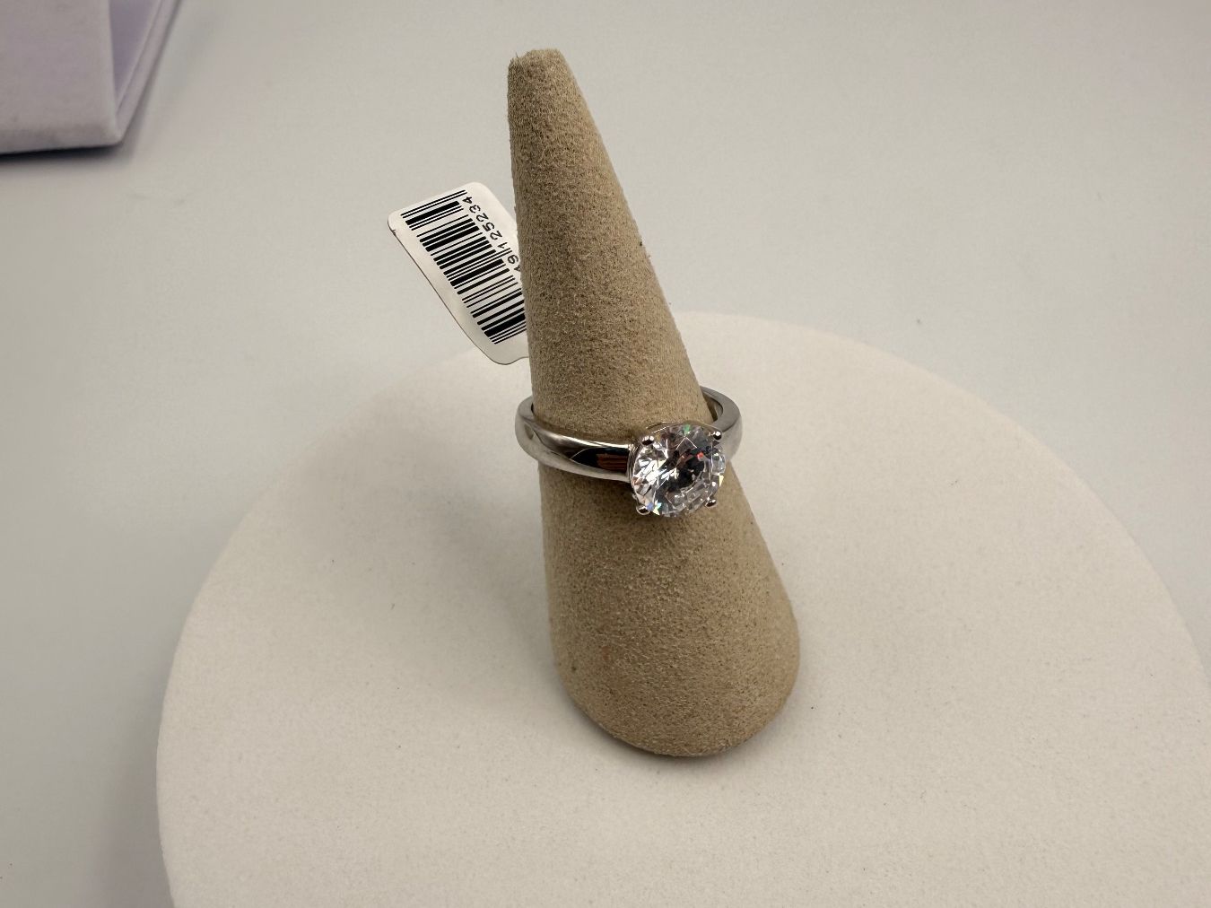 Anelli: Solitaire Ring Silber 925 Zirkonia Gr. 54 – Nuovo e nell'imballaggio originale da Zug venduto da gold.schmuck 1