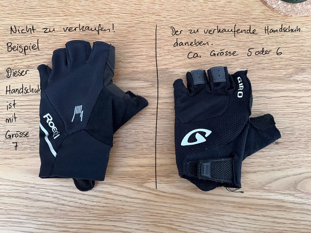 Giro Kinderhandschuhe: Giro Kinder Velohandschuhe ca. Grösse 5 oder 6 – Gebraucht aus Sirnach von napfel 3