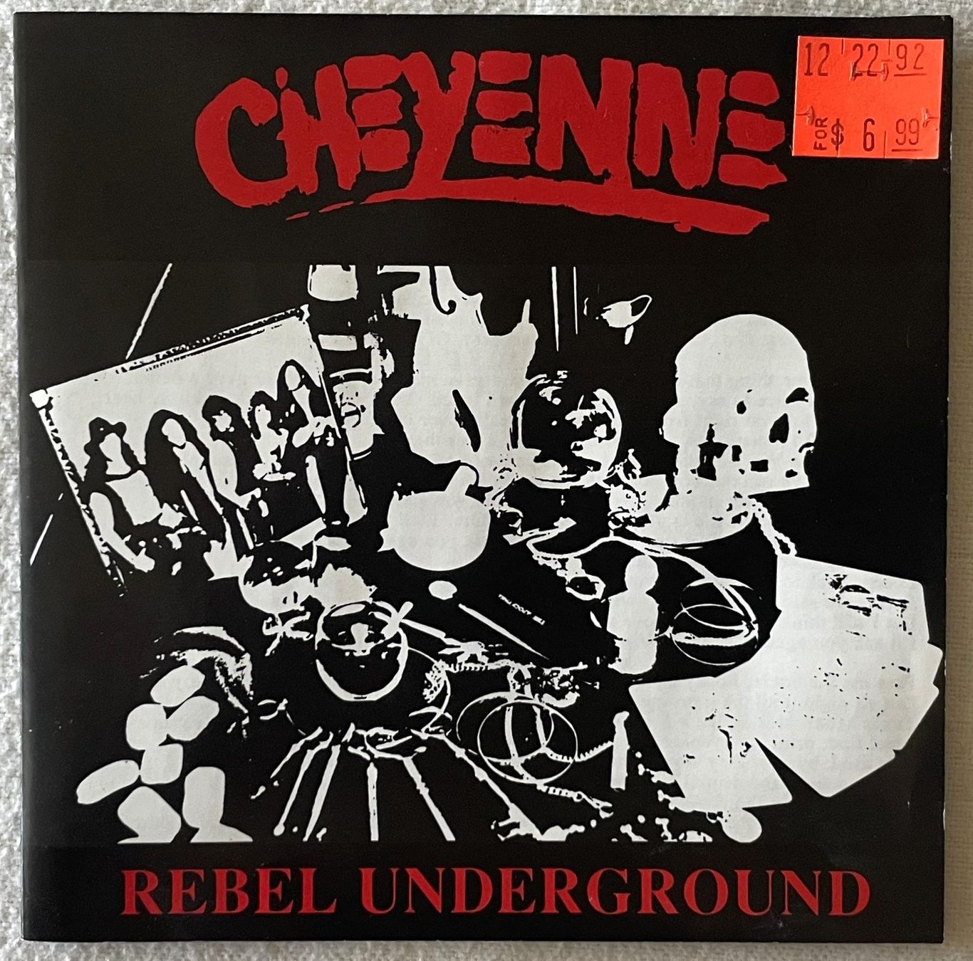 CDs: Cheyenne – Rebel Underground - CD - 1991 - US First Press – Neuf (Voir description) à Uster par Zardodel