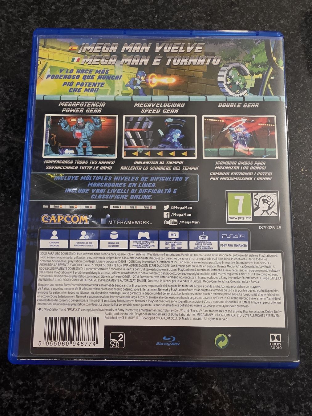 Jeux: Megaman 11 PS4 – D'occasion à Chavornay par Crash37 1