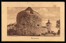 AK Solothurn, Burristurm mit Bieletor