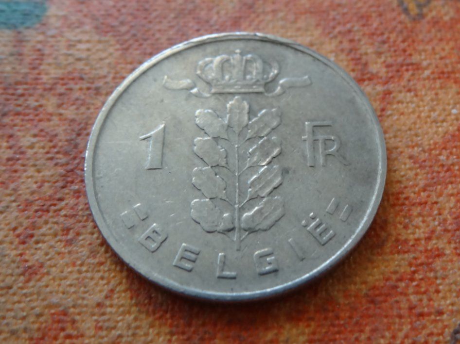 Toutes les monnaies: BELGIQUE  1  Franc  1955 – D'occasion à Romanel-sur-Lausanne par Swift13 1