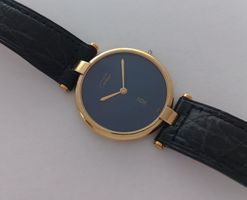 Must de Cartier Vendôme Vermeil LM (30mm) – Top Zustand