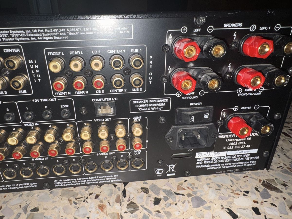 Rotel Amplificatori: Rotel RBX-1057 Surround Sound Receiver – Usato da Brügg BE venduto da haj_9zhk 5