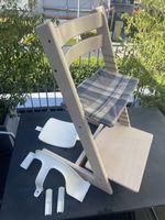 Stokke Tripp Trapp Hochstuhl Natur mit Zubehör gebraucht