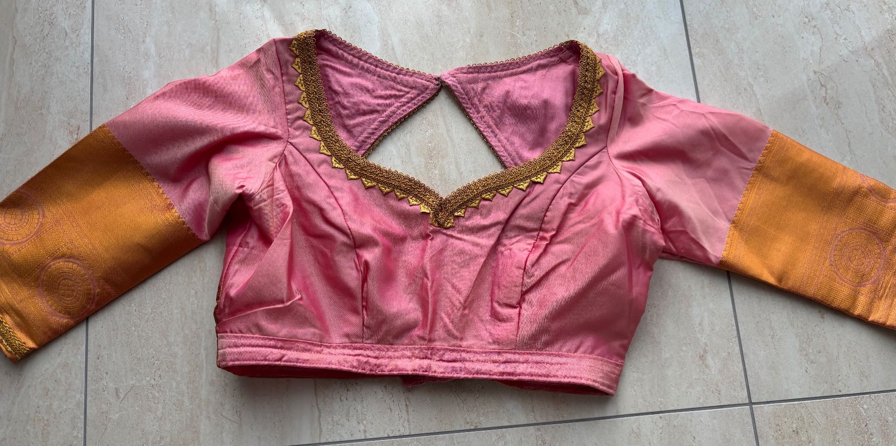 Vestiti: Saree in babypink – Nuovo (secondo la descrizione) da Wichtrach venduto da Alyasahana 1