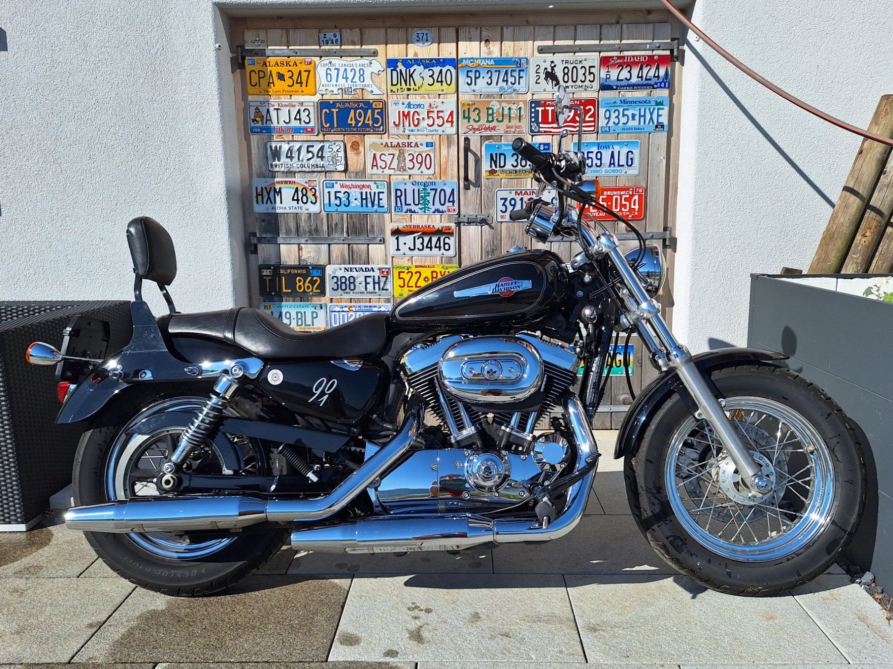 Harley-Davidson Chopper: Harley Davidson Sportster XL1200C – Gebraucht aus Einsiedeln von and_g7nb