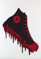 Death, Converse Jordan Air, limitierter Kunstdruck