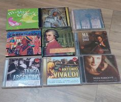 Lot de 9 CD musique classique et musiques du monde