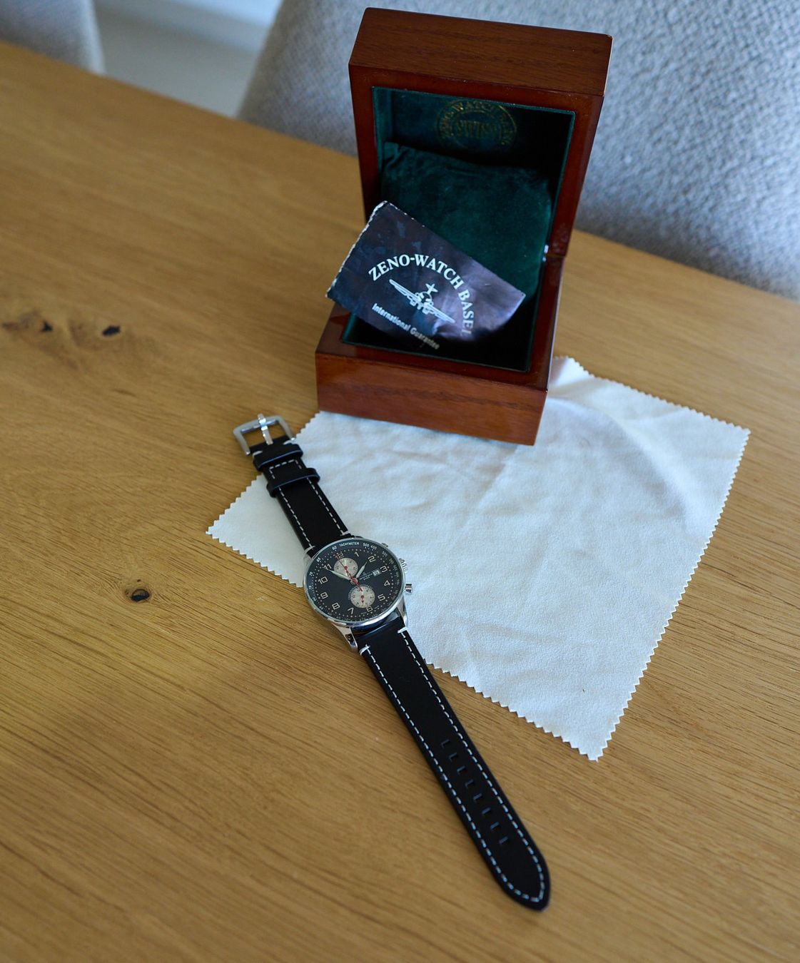 Zeno Uhren: Uhr Zeno Watch Basel Pilot Chronograph Automatic Swiss Made – Gebraucht aus Seengen von Iraeber 6