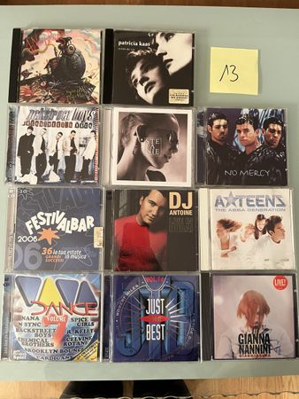 CD Pack POP 11stk. (Nr.13)