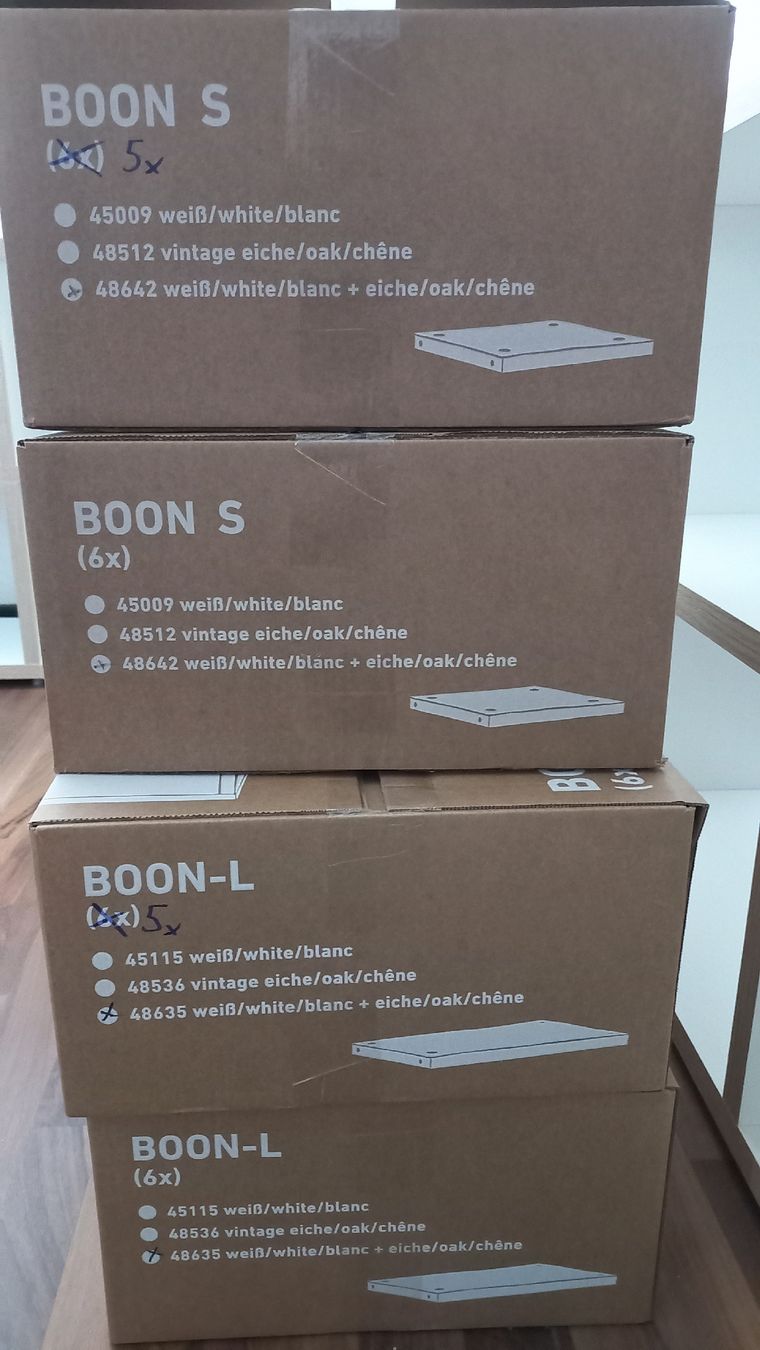Scaffali: Einzelteile zu modularem Regal – Nuovo (secondo la descrizione) da Horw venduto da OnkelBaldrian 4