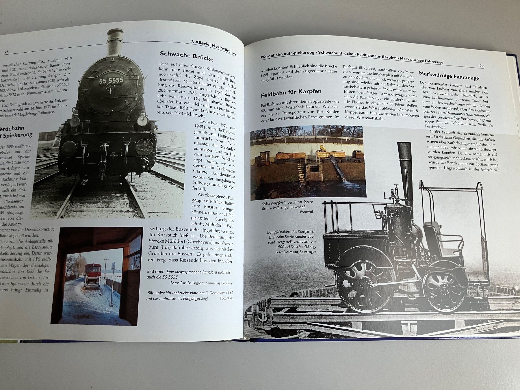 Bücher: Wunderwelt der Eisenbahn, 2001,  Gera Mond – Gebraucht aus Buchs ZH von swiss-train 8