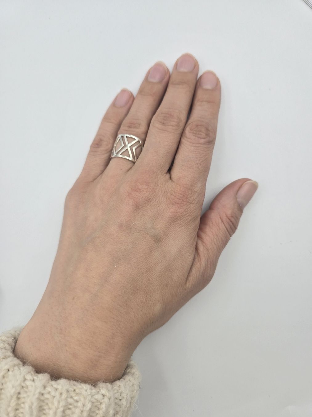 Anelli: Ring Silber 925, Gr. 56 – Nuovo e nell'imballaggio originale da Zug venduto da gold.schmuck 1
