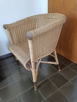 Fauteuil en osier 