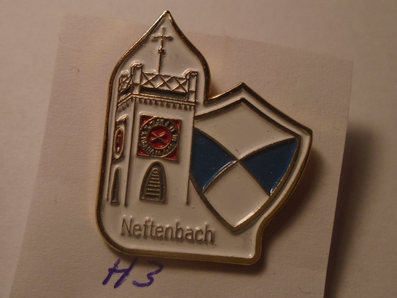 Plaketten & Abzeichen: 1 Nefftenbach  Pin  (H3) – Gebraucht aus Winterthur von Beli2000