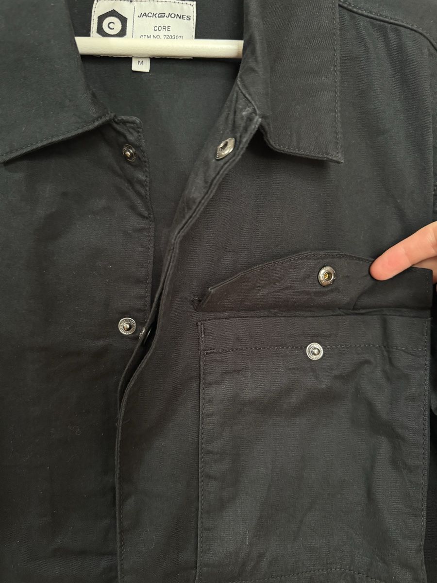 Camicie: Jack&Jones Hemd/Übergangsjacke schwarz – Nuovo (secondo la descrizione) da Maisprach venduto da jokoundklaas 3