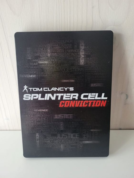 Jeu Xbox 360 - Tom Clancy's Splinter Cell Conviction - Steelbook Édition Limitée - Complet FR - Bon État