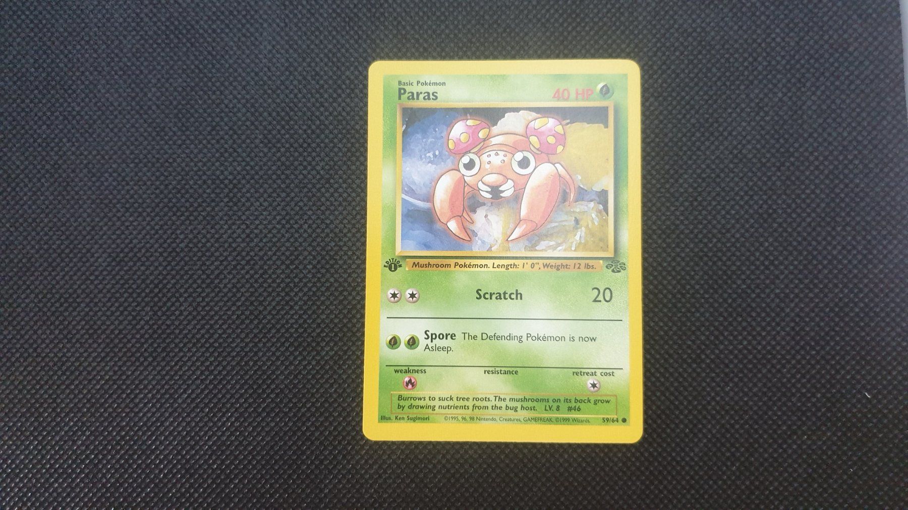 Pokémon Carte collezionabili: Paras 1st Edition Jungle | NM-MINT | POKEMON – Usato da Zürich venduto da SwissCollectibles