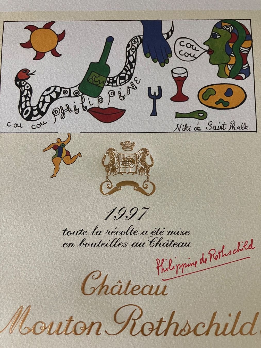 Foto & Immagini: Niki de Saint Phalle e Mouton Rothschild – Usato da Rancate venduto da FiorAngela011