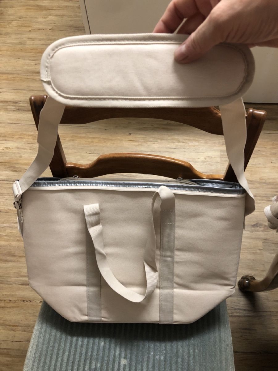 Taschen: Kühltasche beige Canvas mit Henkel – Neu und originalverpackt aus Zürich von sab_d82w 3