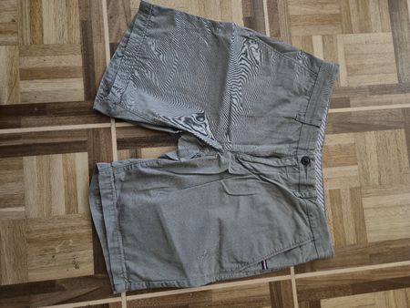 Tommy Hilfiger Shorts grau/ braun Baumwolle guter Zustand