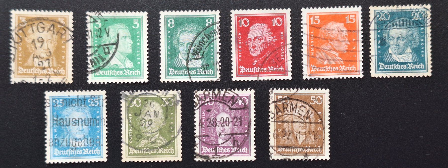 Tutti i francobolli: Deutsches Reich 1926 – Usato da Lohn-Ammannsegg venduto da konstrwu